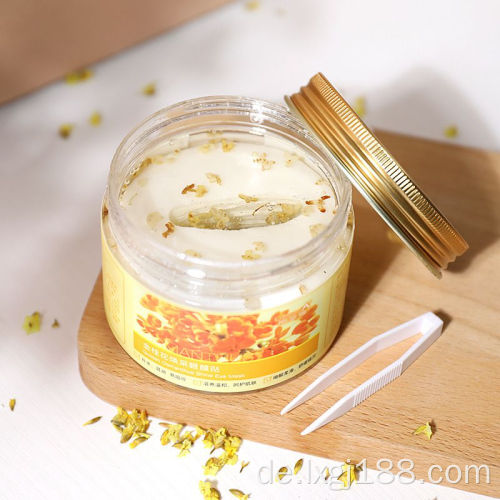 Gold Osmanthus Collagen Hautpflege Augenbehandlungsmaske